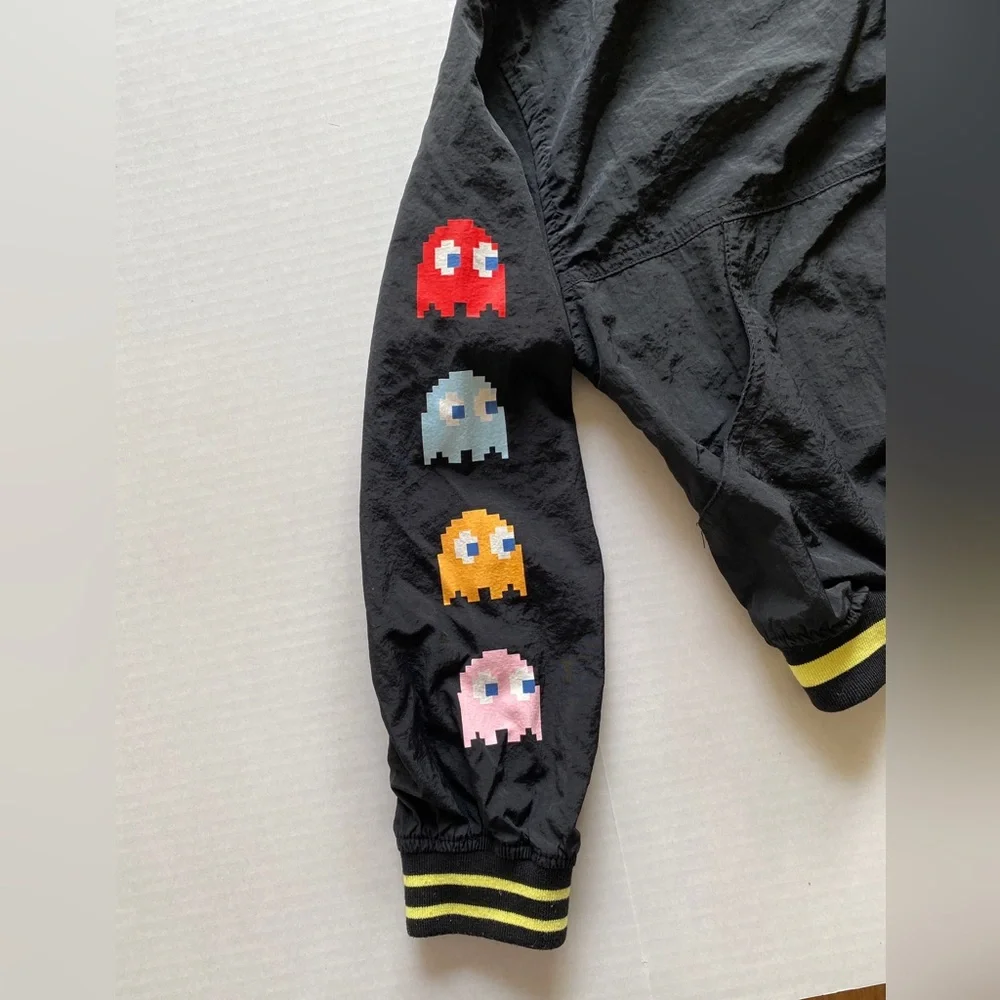 Pac Man‎ Justice Girls Retro XL Plus Bomber Jacket